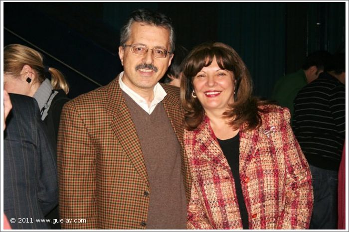 Reza Panahi and his wife, anniversary concert at Reigen, Vienna (2010)