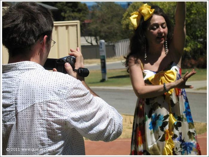 Gülay Princess, Marco Annau in Mulloway Beach Cottage at Burns Beach