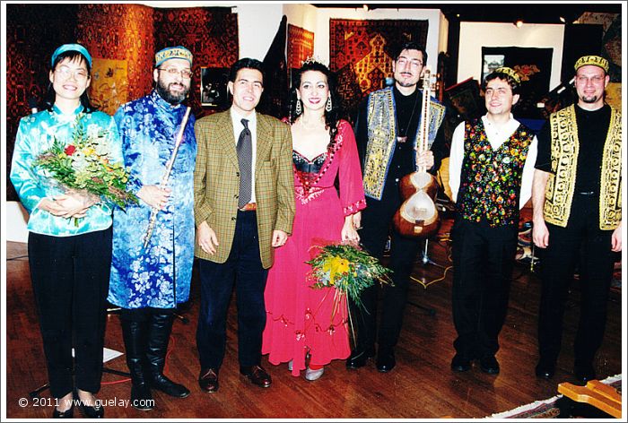 Gülay Princess & The Ensemble Aras with Omar Besim at Montforthaus, Feldkirch (2000)