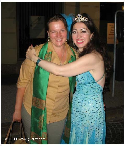 Gülay Princess and Christa Krusic at Klagenfurt - 