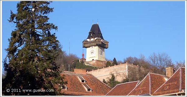 the famous landmark of Graz