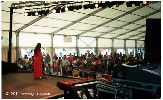 Gülay Princess at Stadtfest, Linz (1996)