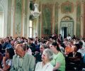 Gülay Princess & The Ensemble Aras audience at St. Georgen Mansion, 