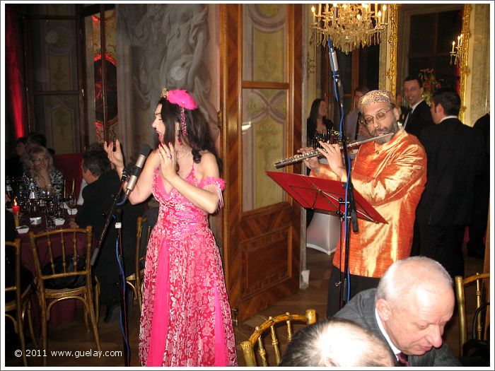 Gülay Princess and Josef Olt at Hetzendorf Castle, Vienna (2010)