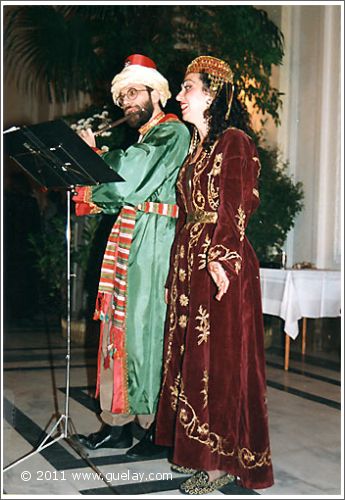 Josef Olt and Gülay Princess at Imperial Palace, 