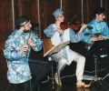 Josef Olt, Karin Haubner and Nariman Hodjati at Palais Eschenbach, Vienna (1995)