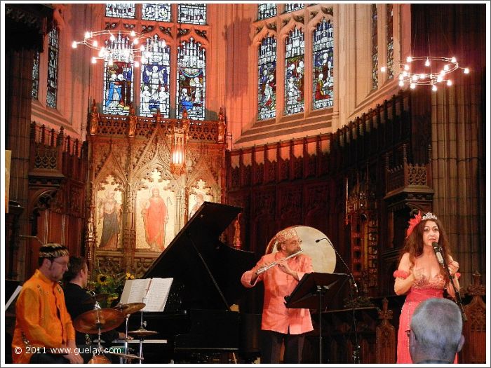 Gülay Princess & The Ensemble Aras at St John's Church in Edinburgh (2011)