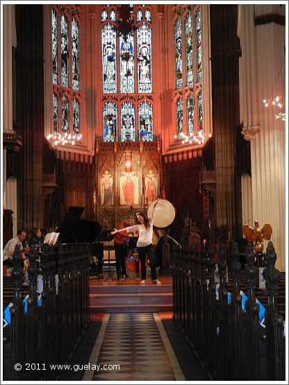 Gülay Princess & The Ensemble Aras at St John's Church in Edinburgh