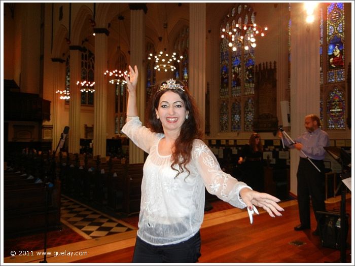 Gülay Princess at St John's Church in Edinburgh