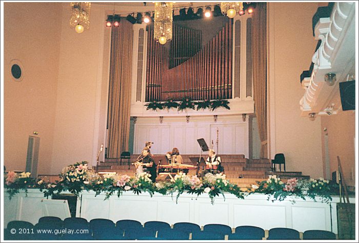 The Ensemble Aras, preparations for the concert