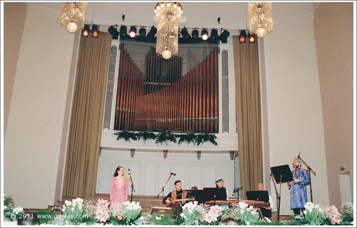 Gülay Princess & The Ensemble Aras while concert in Estonia Concert Hall