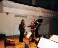 Josef Olt at TV-Interview in Estonia Concert Hall, Tallinn