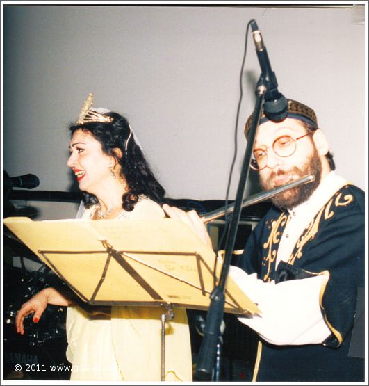 Gülay Princess and Josef Olt at Bambergerhaus, Munich (1995)