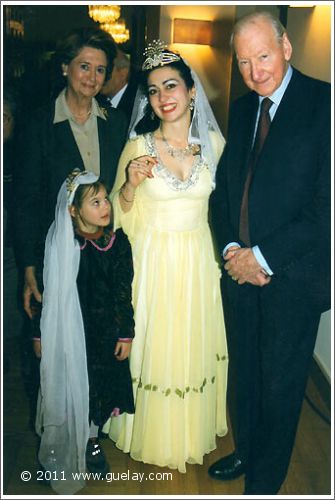 Gülay Princess with Dr. Kurt Waldheim and his wife