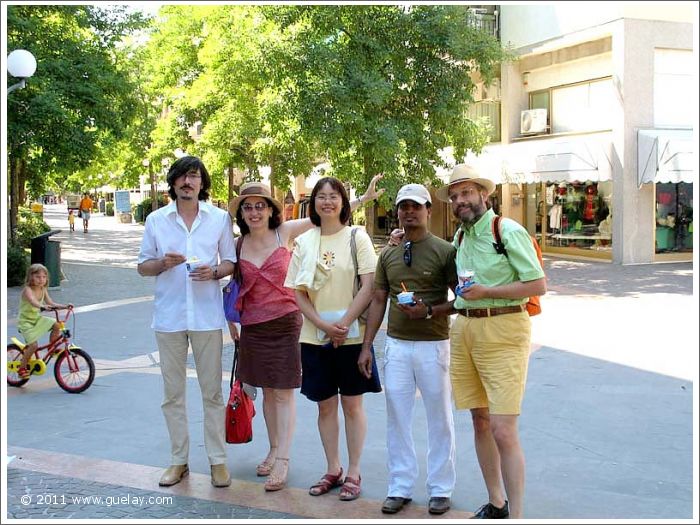 Nariman, Gülay, Feng-Chiu, Lalu and Josef, Grado, Italy (2006)