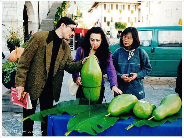 Nariman Hodjati, Gülay Princess and Ting Feng-Chiu in Venzone (2000)