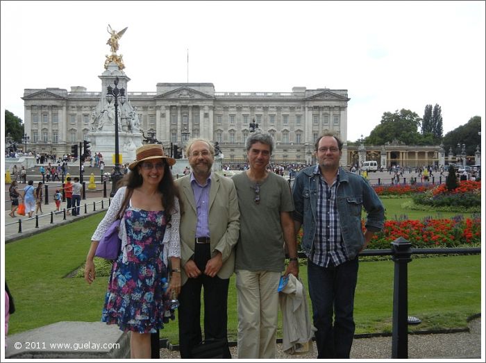 Gülay Princess, Josef Olt, Michael Preuschl and Daniel Klemmer at Buckingham Palace