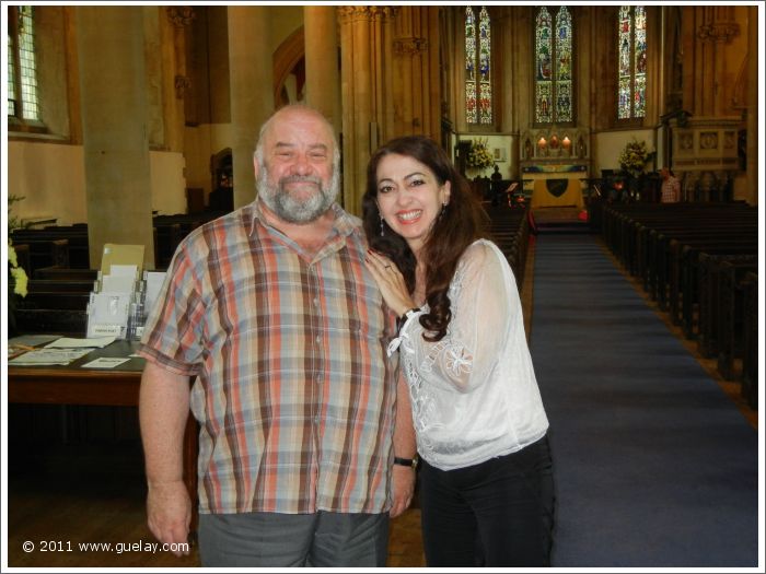 John Field and Gülay Princess at St Mary's Church