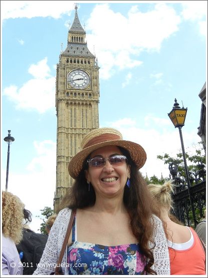 Gülay Princess at The Houses of Parliament, London