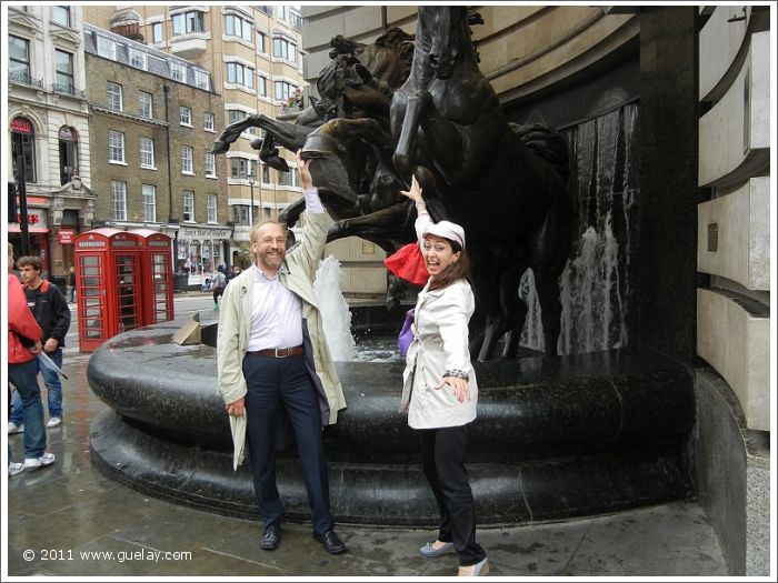 Josef Olt and Gülay Princess in London