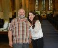 John Field and Gülay Princess at St Mary's Church