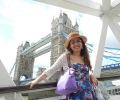 Gülay Princess at Tower Bridge, London