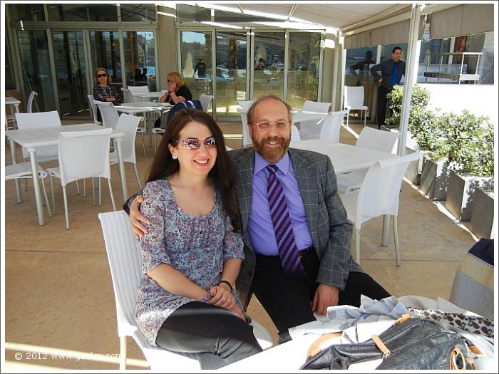 Gülay Princess and Josef in Hotel Cavalieri