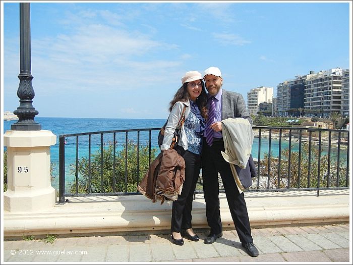 Gülay Princess and Josef in Sliema