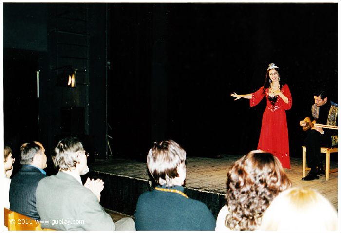 Gülay Princess and Nariman Hodjati at Young Actor's Musical Theatre in Moscow (2001)