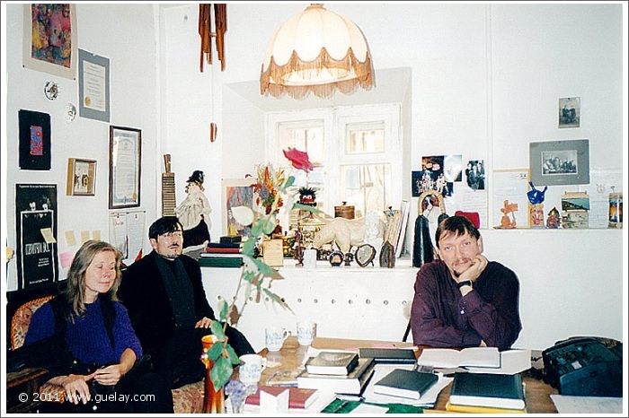 Reet Kudu, Nariman Hodjati and Alexander Fyodorov in Moscow (2001)