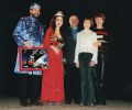 Josef Olt, Gülay Princess and Usachev Family afer concert in Moscow (2001)