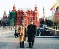 Josef Olt and Nariman Hodjati at State Historical Museum in Moscow (2001)