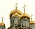 golden cupolas in Kremlin