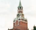 Kremlin's Spasskaya Tower in Moscow (2001)