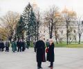 Nariman Hodjati and Gülay Princess at Kremlin in Moscow (2001)