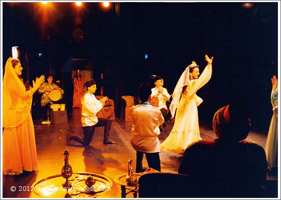 Caucasian dance at Theater Akzent (1994)