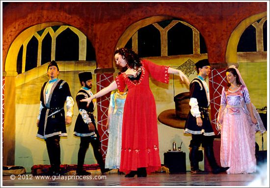 Gülay Princess while dancing