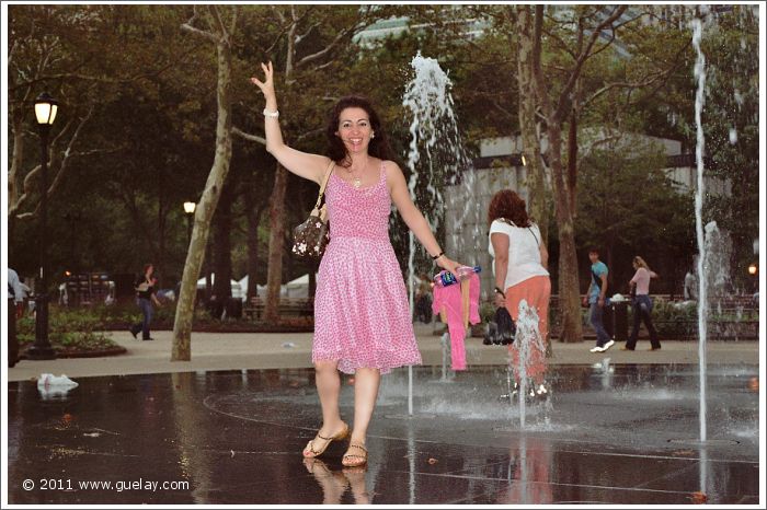 Gülay Princess in Battery Park, Manhattan, New York (2005)