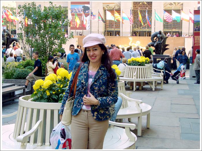 Gülay Princess at Rockefeller Center, Manhattan, New York (2005)