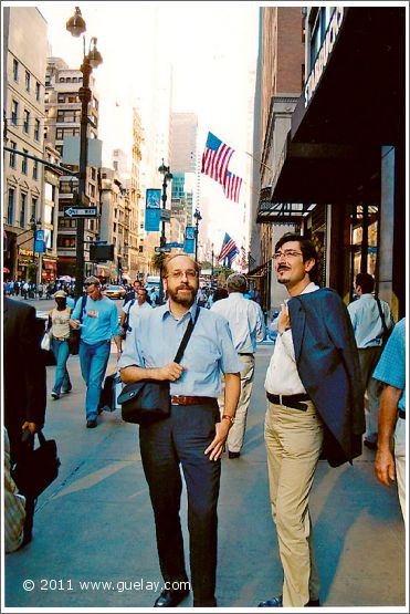 Josef Olt and Nariman Hodjati in Manhattan, New York (2005)