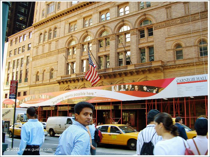 Lalu Joseph Alappatt at Carnegie Hall, New York (2005)