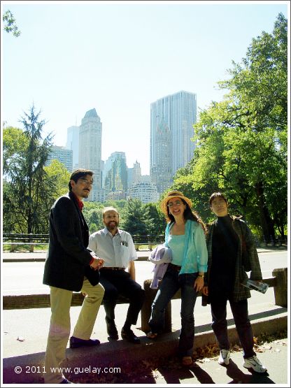 Nariman, Josef, Gülay Princess and Feng-Chiu in Central Park, New york (2005)
