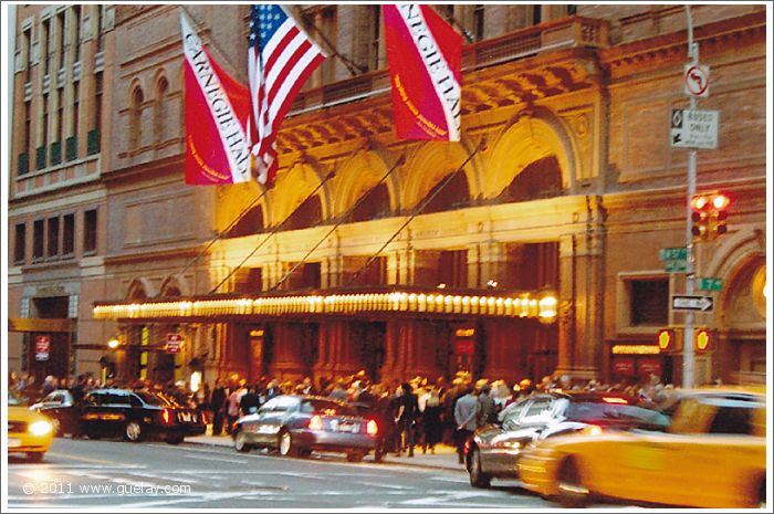 Carnegie Hall, New York (2005)