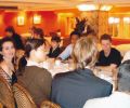 Gülay Princess & The Ensemble Aras at dinner after concert at Carnegie Hall (2005)