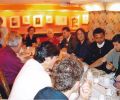 Gülay Princess & The Ensemble Aras at dinner after concert at Carnegie Hall (2005)