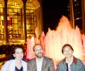 Gülay Princess, Josef and Feng-Chiu in front of The Metropolitan Opera, NYC (2005)