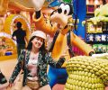 Gülay Princess in a Disney store in Manhattan, New York (2005)