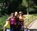 Rene Rogers, Gülay Princess and Josef Olt in Central Park, New York (2005)