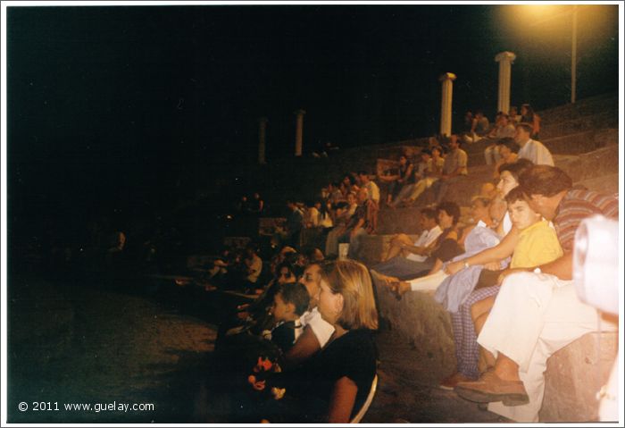 Ayvalık Amphitheatre, concert for TEMA Vakfı (1998)