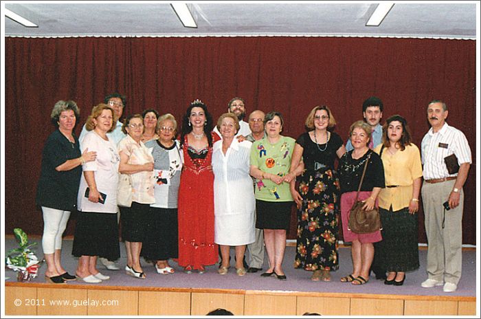 concert at library of the state, Ayvalik (1996)